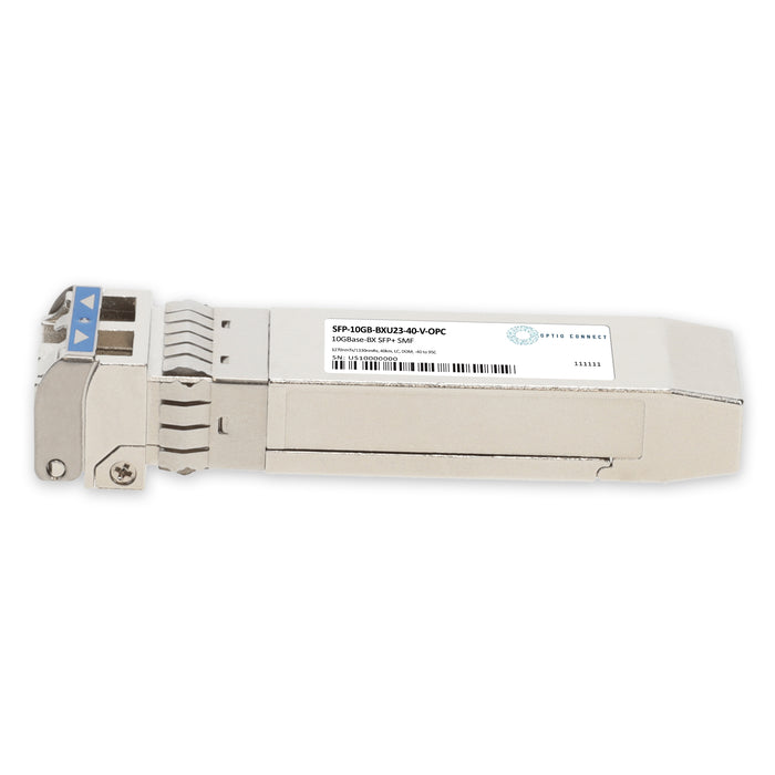 MSA and TAA 10GBase-BX SFP+ Transceiver (SMF, 1270nmTx/1330nmRx, 40km, LC, DOM, -40 to 95C)