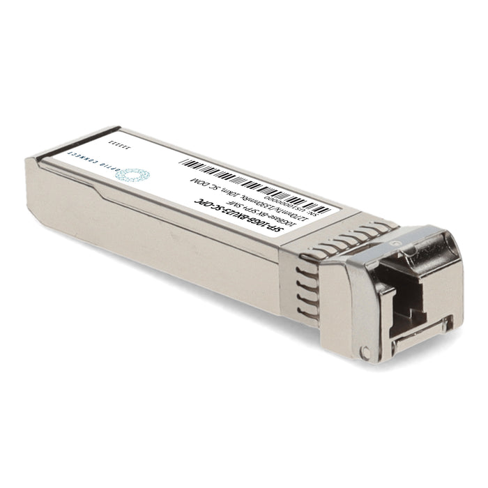 MSA and TAA 10GBase-BX SFP+ Transceiver (SMF, 1270nmTx/1330nmRx, 10km, SC, DOM)
