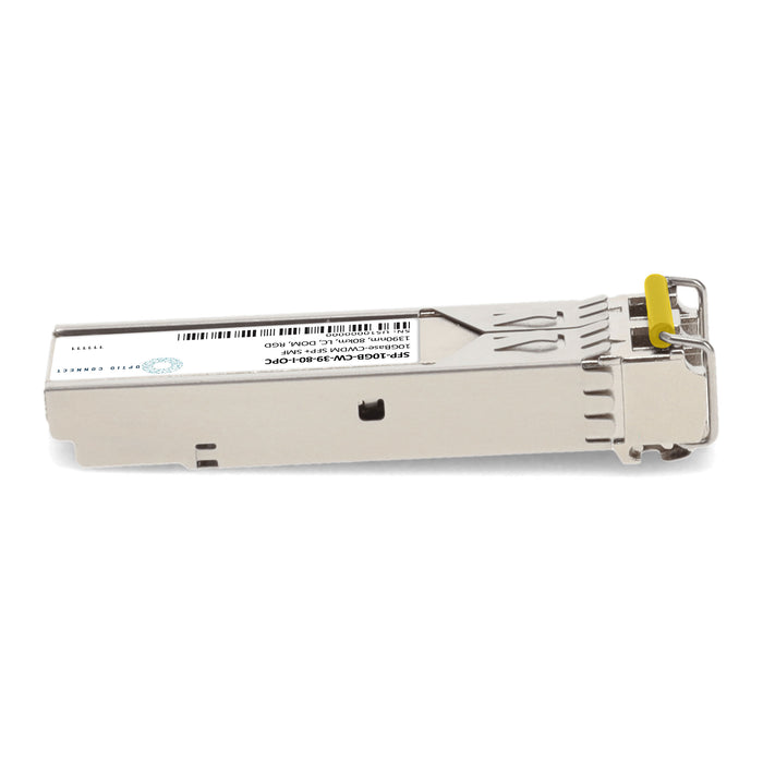 MSA and TAA 10GBase-CWDM SFP+ Transceiver (SMF, 1390nm, 80km, LC, DOM, -40 to 85C)