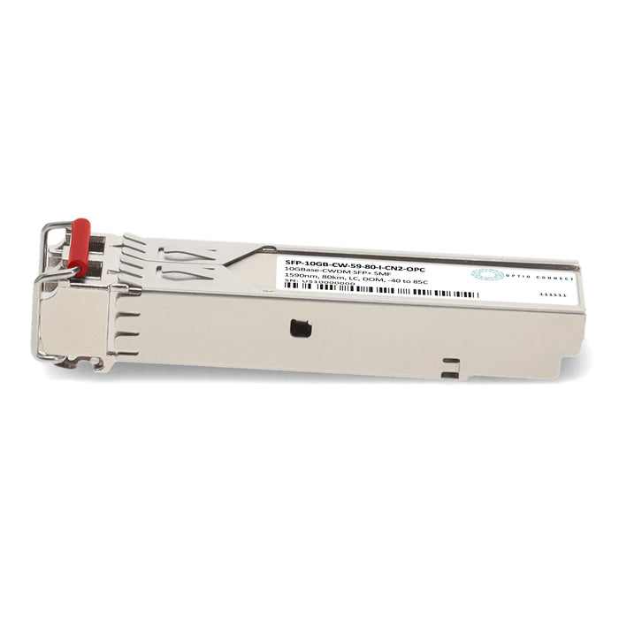 Ciena® Compatible TAA 10GBase-CWDM SFP+ Transceiver (SMF, 1590nm, 80km, LC, DOM, -40 to 85C)