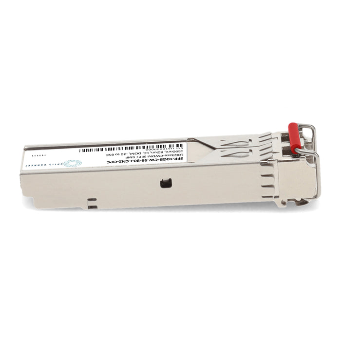Ciena® Compatible TAA 10GBase-CWDM SFP+ Transceiver (SMF, 1590nm, 80km, LC, DOM, -40 to 85C)