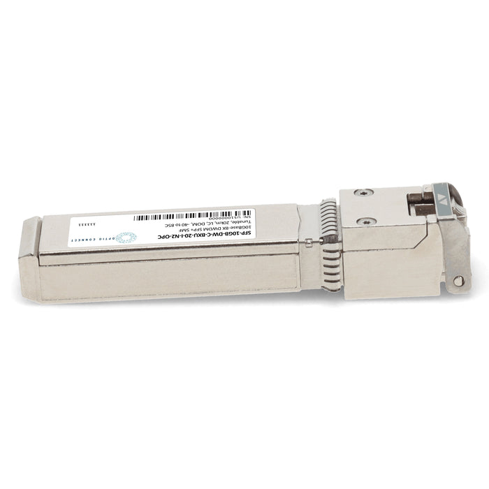 Alcatel-Lucent Nokia® Compatible and TAA 10G-BX DWDM 100GHz Multi-rate Multi-band SFP+ Transceiver (SMF, 20km, Secondary, DOM, -40 to 85C)