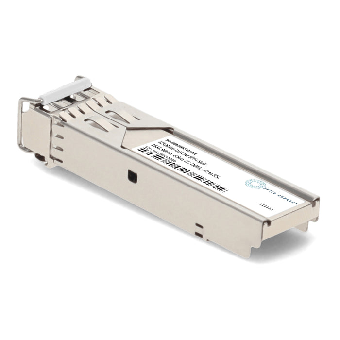 MSA and TAA 10GBase-DWDM SFP+ Transceiver C-Band 100GHz (SMF, 1531.90nm, 40km, LC, DOM, -40 to 85C)