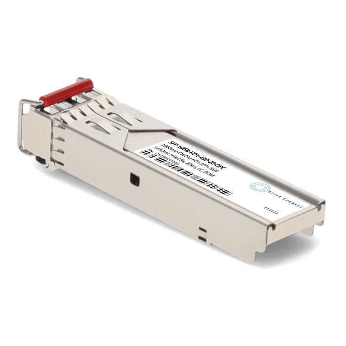 MSA and TAA 10GBase-CWDM HD1 SFP+ Transceiver (SMF, 1430nm HTx/LRx, 20km, LC, DOM)