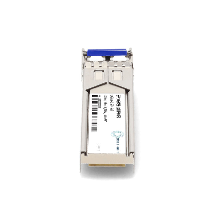HP® Compatible TAA 10GBase-LR SFP+ Transceiver (SMF, 1310nm, 10km, LC, DOM, -40 to 85C)