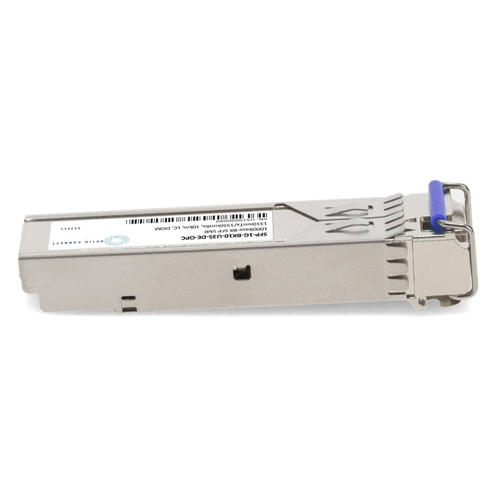 Dell® Compatible TAA 1000Base-BX SFP Transceiver (SMF, 1310nmTx/1550nmRx, 10km, LC, DOM)