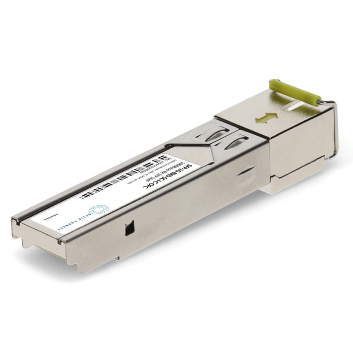 Cisco® Compatible TAA 1000Base-BX SFP Transceiver (SMF, 1490nmTx/1310nmRx, 10km, SC, DOM, -40 to 85C)