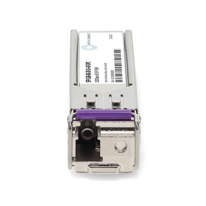ADTRAN® Compatible TAA 1000Base-BX SFP Transceiver (SMF, 1490nmTx/1310nmRx, 20km, LC, DOM, -40 to 85C)