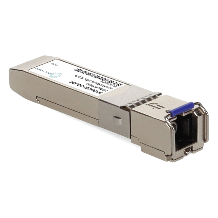 Juniper Networks® Compatible TAA 1000Base-BX SFP Transceiver (SMF, 1510nmTx/1590nmRx, 120km, SC, DOM)