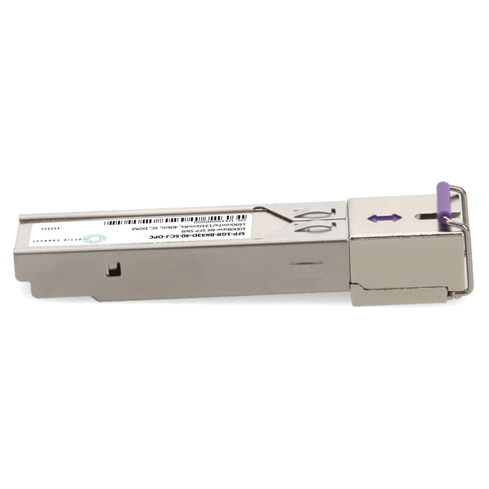 Juniper Networks® Compatible TAA 1000Base-BX SFP Transceiver (SMF, 1490nmTx/1310nmRx, 40km, SC, DOM)