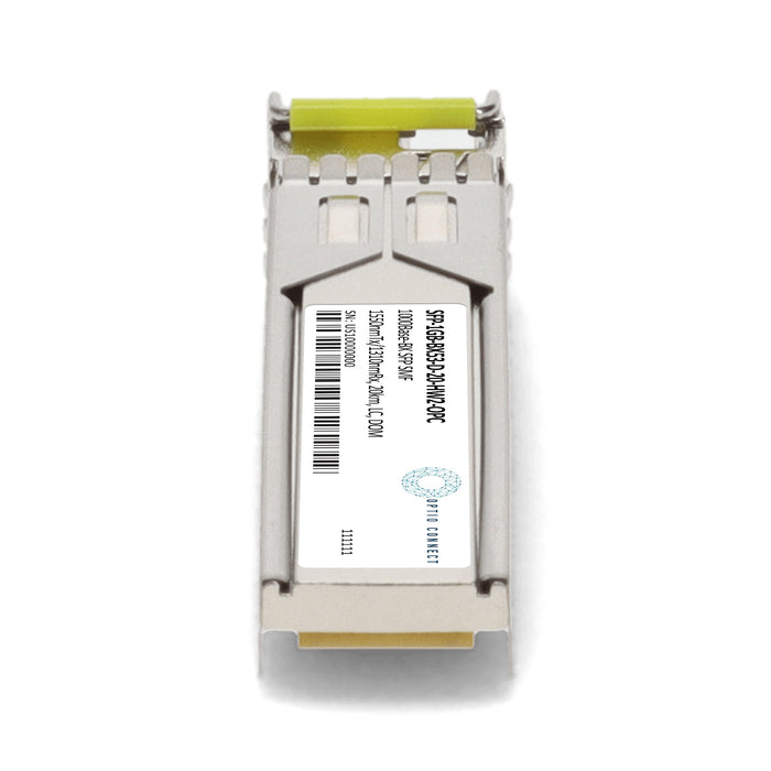 Huawei® Compatible TAA 1000Base-BX SFP Transceiver (SMF, 1550nmTx/1310nmRx, 20km, LC, DOM)