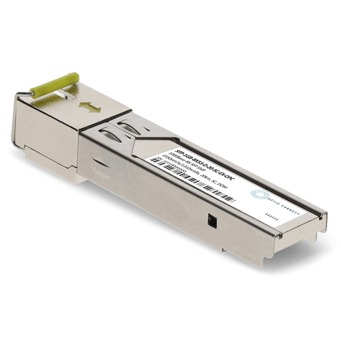 Extreme Networks® Compatible TAA 1000Base-BX SFP Transceiver (SMF, 1550nmTx/1310nmRx, 20km, SC, DOM)