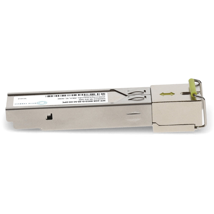 Extreme Networks® Compatible TAA 1000Base-BX SFP Transceiver (SMF, 1550nmTx/1310nmRx, 20km, SC, DOM)