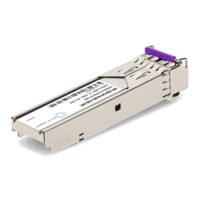 Ciena® Compatible TAA 1000Base-CWDM SFP Transceiver (SMF, 1330nm, 80km, LC, -40 to 85C)
