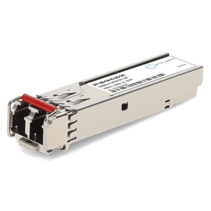 MSA and TAA 1000Base-CWDM SFP Transceiver (SMF, 1430nm, 160km, LC, DOM)