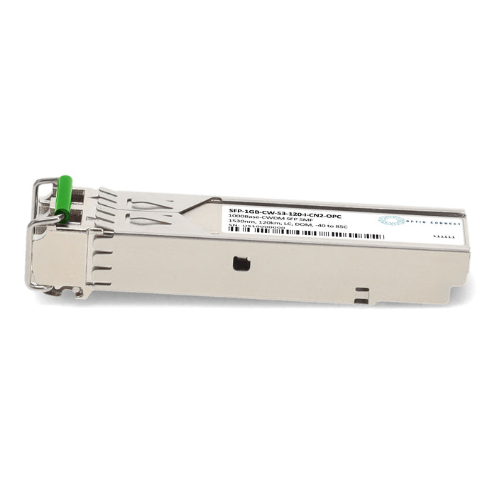 Ciena® Compatible TAA 1000Base-CWDM SFP Transceiver (SMF, 1530nm, 120km, LC, DOM, -40 to 85C)