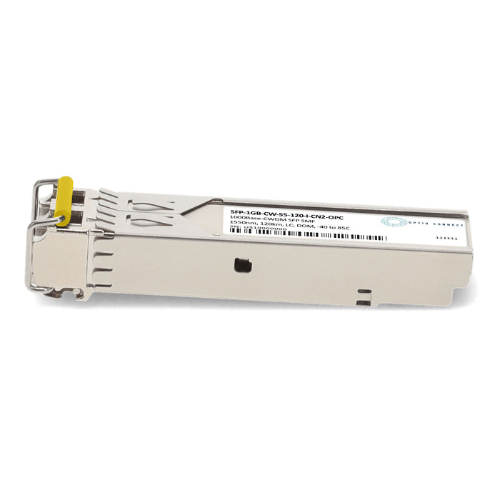 Ciena® Compatible TAA 1000Base-CWDM SFP Transceiver (SMF, 1550nm, 120km, LC, DOM, -40 to 85C)