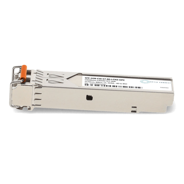 Ciena® Compatible TAA 1000Base-CWDM SFP Transceiver (SMF, 1570nm, 80km, LC, DOM, -40 to 85C)