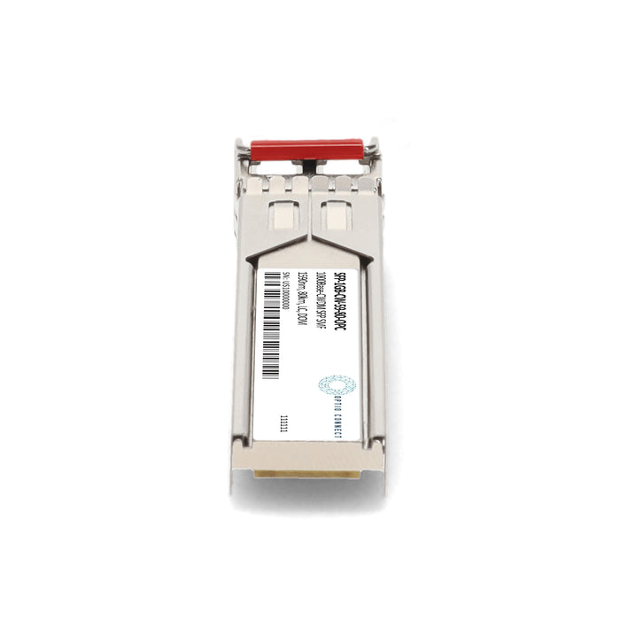 MSA and TAA 1000Base-CWDM SFP Transceiver (SMF, 1590nm, 80km, LC, DOM)