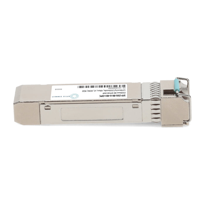 Cisco® SFP-25G-BX-U-40-I Compatible TAA 25GBase-BX SFP28 Transceiver (SMF, 1270nmTx/1310nmRx, 40km, LC, DOM, -40 to 85C)