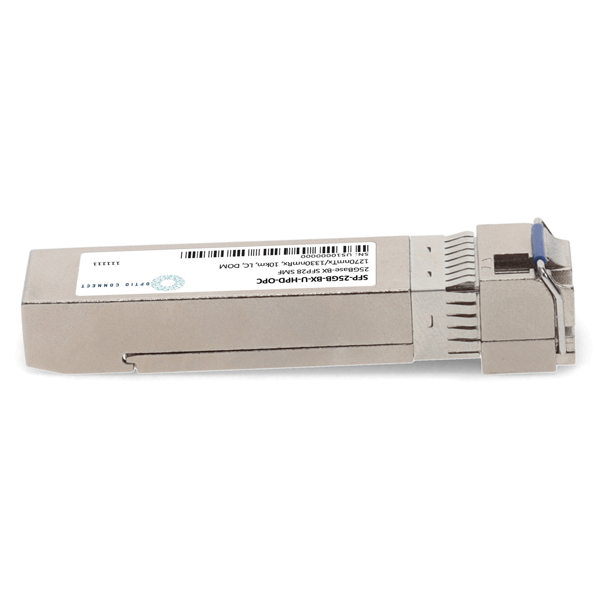 HP® Compatible TAA 25GBase-BX SFP28 Transceiver (SMF, 1270nmTx/1330nmRx, 10km, LC, DOM)