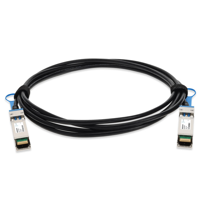 Ubiquiti Compatible TAA 25GBase-CU SFP28 Direct Attach Cable (Passive Twinax, 0.25m)