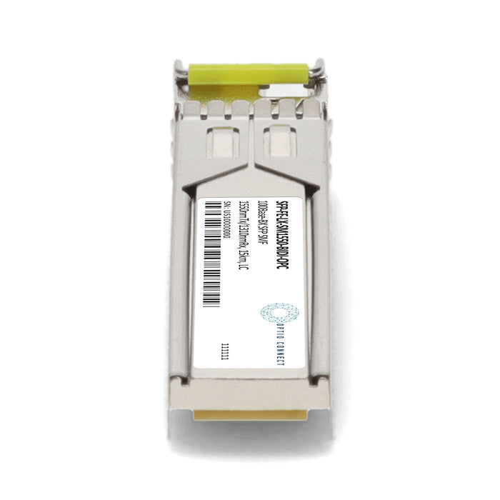 Huawei® SFP-FE-LX-SM1550-BIDI Compatible TAA Compliant 100Base-BX SFP Transceiver (SMF, 1550nmTx/1310nmRx, 15km, LC)
