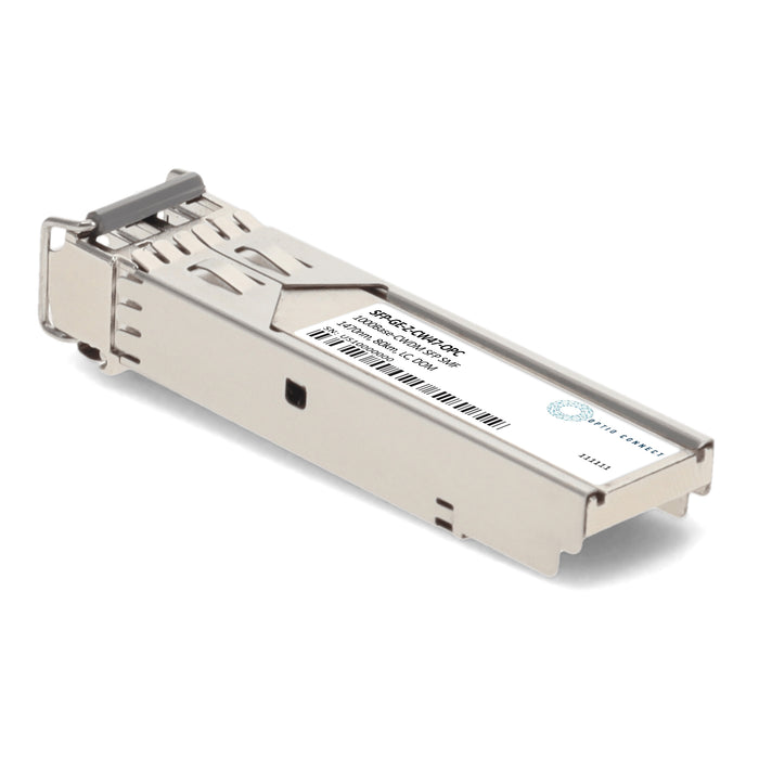 Cisco® Compatible TAA 1000Base-CWDM SFP Transceiver (SMF, 1470nm, 80km, LC, DOM)