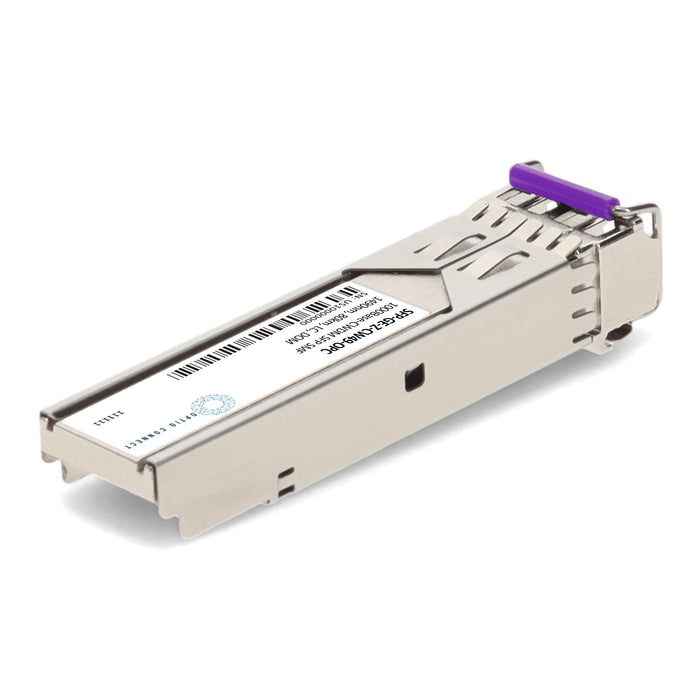 Cisco® Compatible TAA 1000Base-CWDM SFP Transceiver (SMF, 1490nm, 80km, LC, DOM)