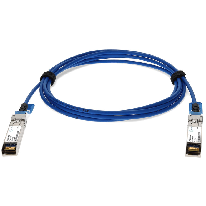 Cisco SFP-H10GB-CU2M Compatible TAA Compliant 10GBase-CU SFP+ Direct Attach Cable (Passive Twinax, 2m, Blue)
