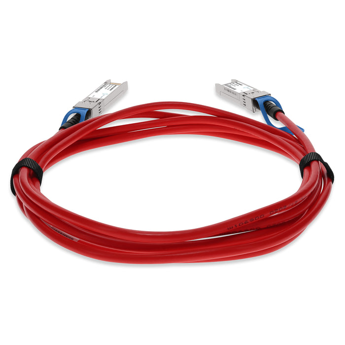 Cisco SFP-H25G-CU2.5M-RD Compatible TAA Compliant 25GBase-CU SFP28 Direct Attach Cable (Passive Twinax, Red, 2.5m)