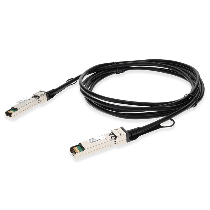 Cisco Compatible TAA Compliant 25GBase-CU SFP28 to SFP28 Direct Attach Cable with Black Pull Tabs (Passive Twinax, 3.5m)