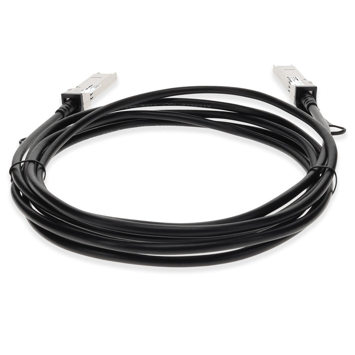Cisco Compatible TAA Compliant 25GBase-CU SFP28 to SFP28 Direct Attach Cable with Black Pull Tabs (Passive Twinax, 3.5m)