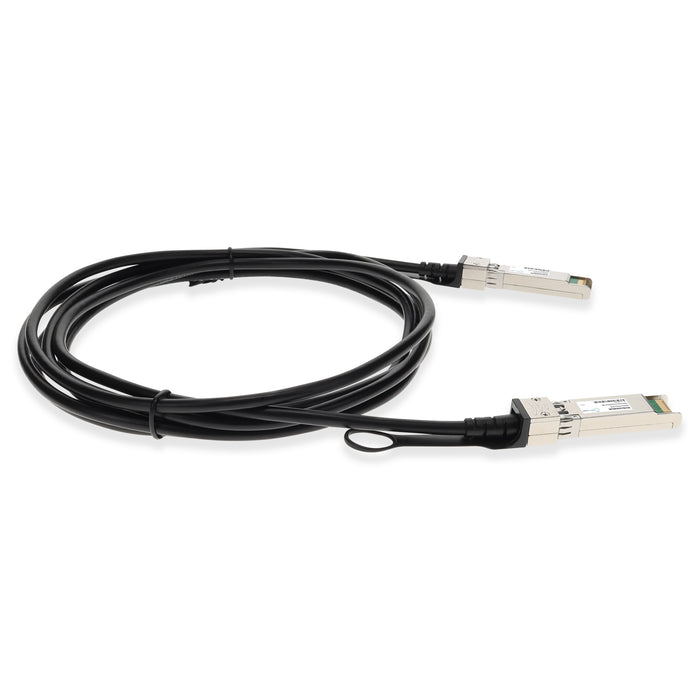 Cisco Compatible TAA Compliant 25GBase-CU SFP28 to SFP28 Direct Attach Cable with Black Pull Tabs (Passive Twinax, 3.5m)