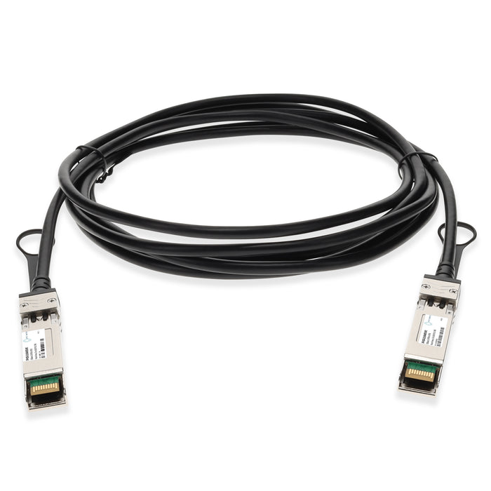 Cisco Compatible TAA Compliant 25GBase-CU SFP28 to SFP28 Direct Attach Cable with Black Pull Tabs (Passive Twinax, 3.5m)