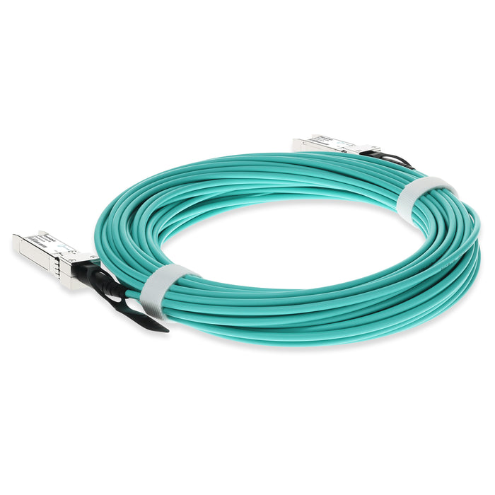 QLogic SFP25-SR-SP-AOC20M Compatible TAA Compliant 25GBase-AOC SFP28 Active Optical Cable (850nm, MMF, 20m)