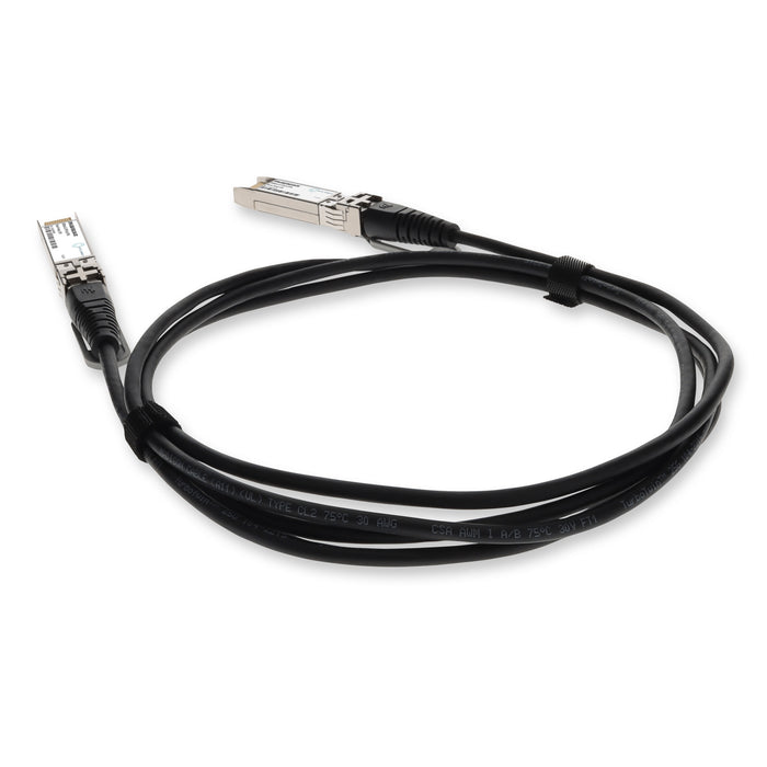 MSA and TAA 50GBase-CU SFP56 to SFP56 Direct Attached Cable (Passive Twinax, 0.5m)