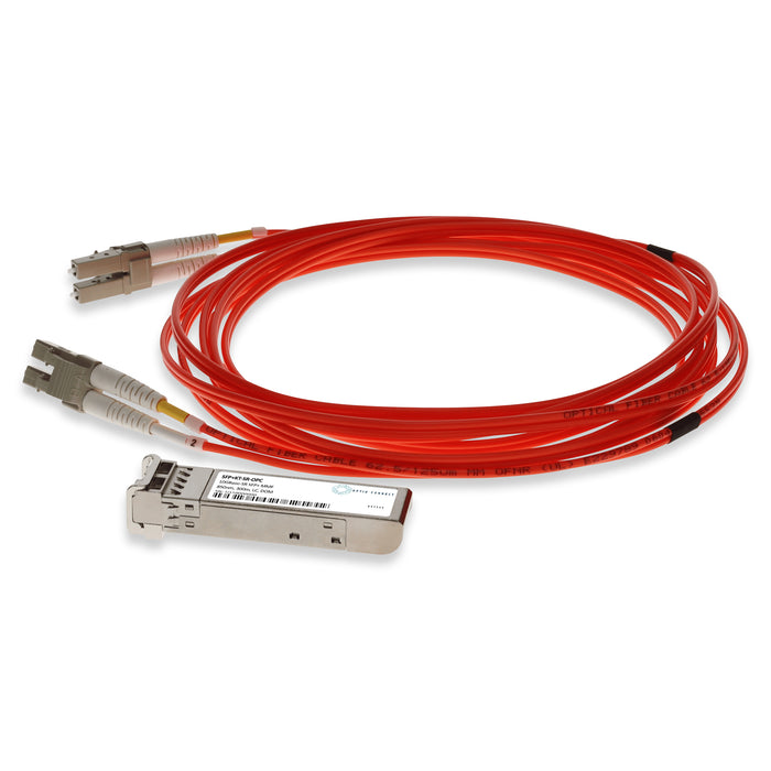 NetOptics® SFP+KT-SR Compatible TAA Compliant 10GBase-SR SFP+ Transceiver (MMF, 850nm, 300m, LC, DOM)