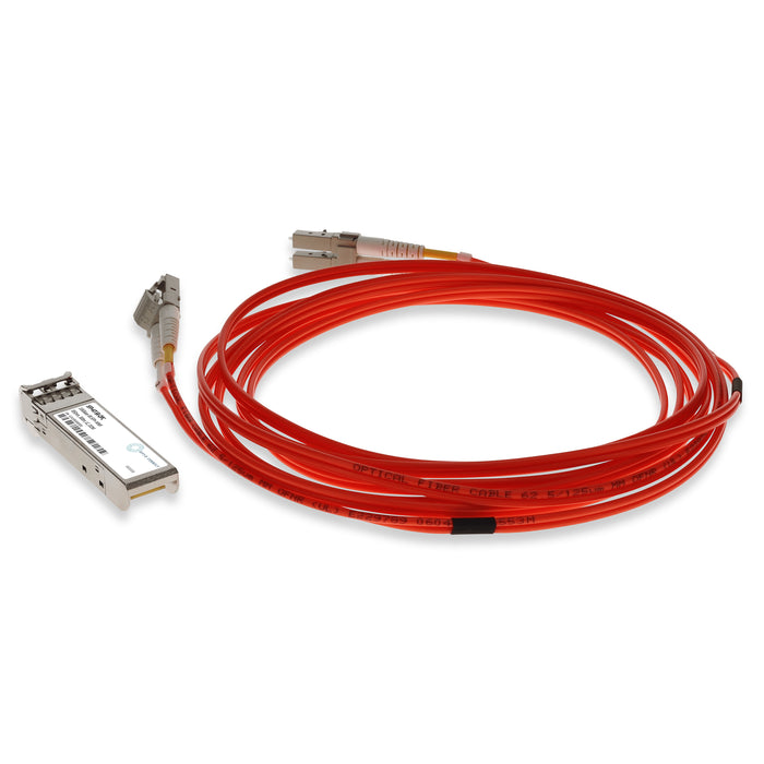 NetOptics® SFP+KT-SR Compatible TAA Compliant 10GBase-SR SFP+ Transceiver (MMF, 850nm, 300m, LC, DOM)