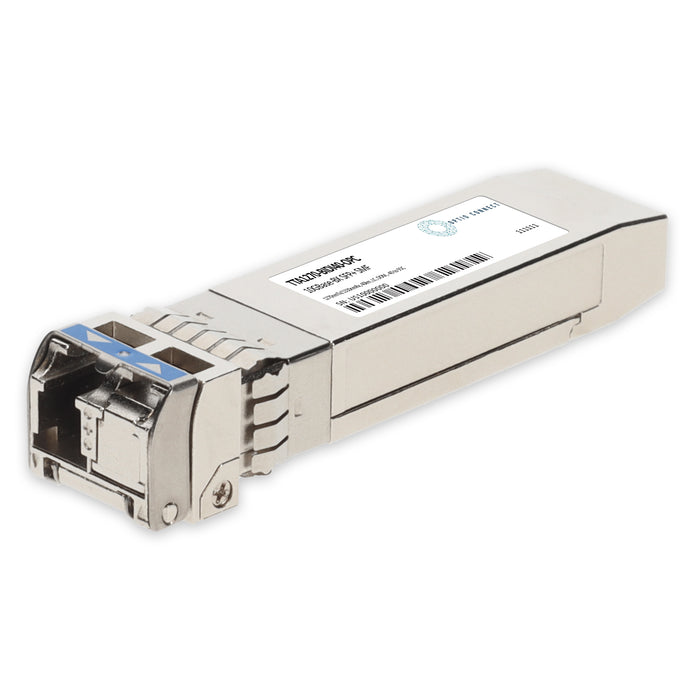 Commscope® TTA1270-BIDI40 Compatible TAA 10GBase-BX SFP+ Transceiver (SMF, 1270nmTx/1330nmRx, 40km, LC, DOM, -40 to 95C)