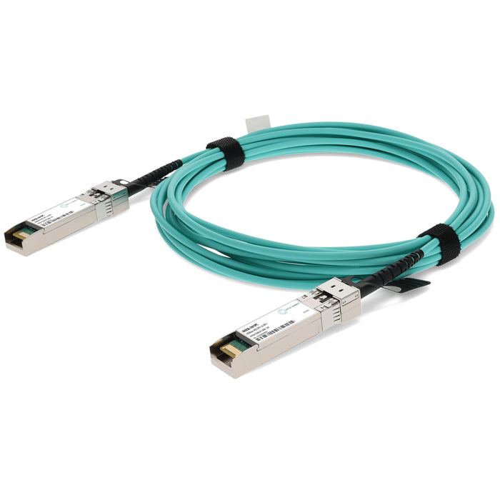 Intel Compatible TAA Compliant 10GBase-AOC SFP+ Active Optical Cable (850nm, MMF, 1m)