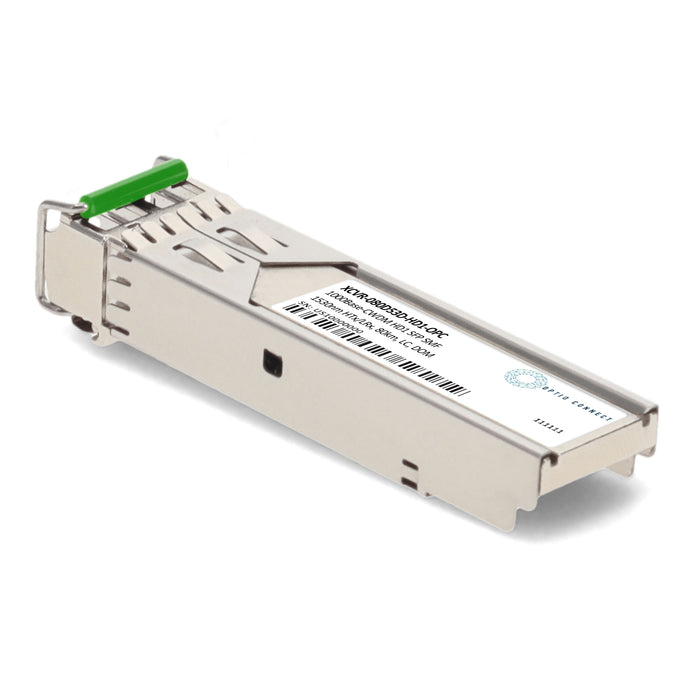 Ciena® XCVR-080D53D-HD1 Compatible TAA 1000Base-CWDM HD1 SFP Transceiver (SMF, 1530nm HTx/LRx, 80km, LC, DOM)