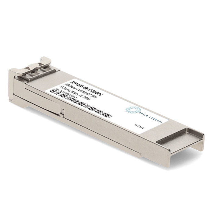 Cisco® XFP-10G-ZR-1570 Compatible TAA 10GBase-CWDM XFP Transceiver (SMF, 1570nm, 80km, LC, DOM)