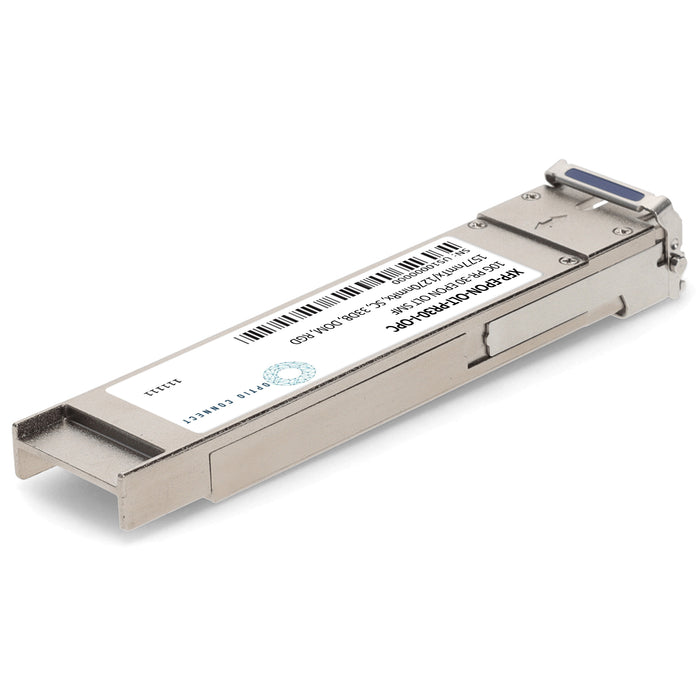 MSA and TAA 10GBase-OLT XFP Transceiver (SMF, 1577nmTx/1270nmRx, 20km, SC, DOM, -40 to 85C)