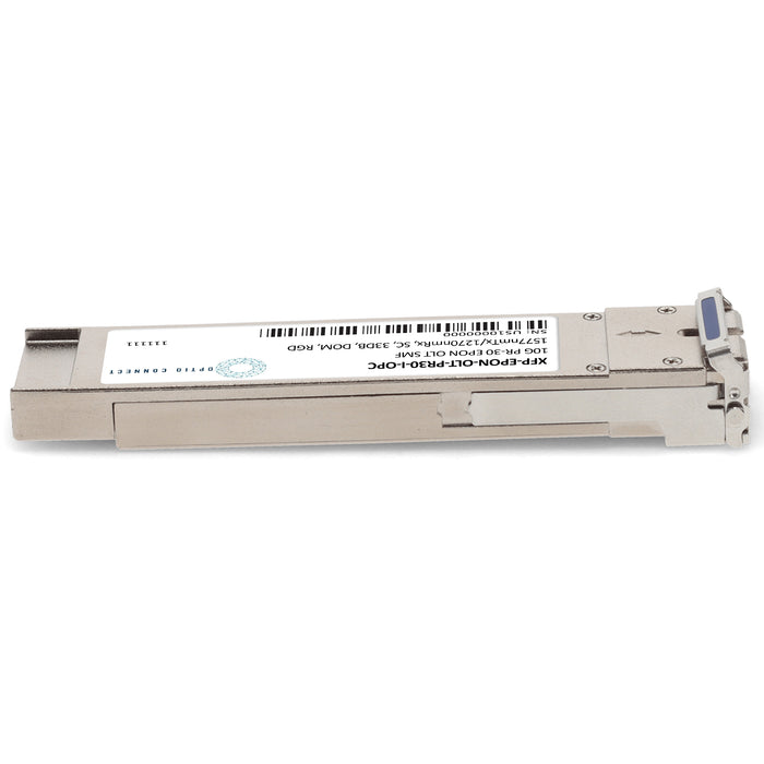 MSA and TAA 10GBase-OLT XFP Transceiver (SMF, 1577nmTx/1270nmRx, 20km, SC, DOM, -40 to 85C)