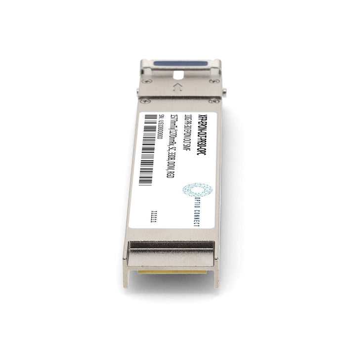 MSA and TAA 10GBase-OLT XFP Transceiver (SMF, 1577nmTx/1270nmRx, 20km, SC, DOM)