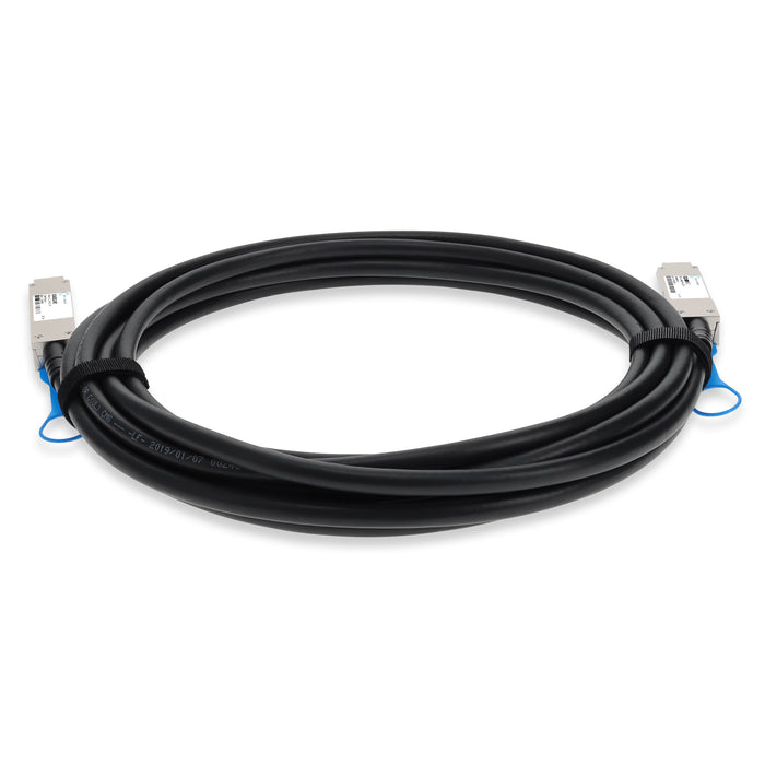 Intel Compatible TAA Compliant 40GBase-CU QSFP+ Direct Attach Cable (Passive Twinax, 2m)