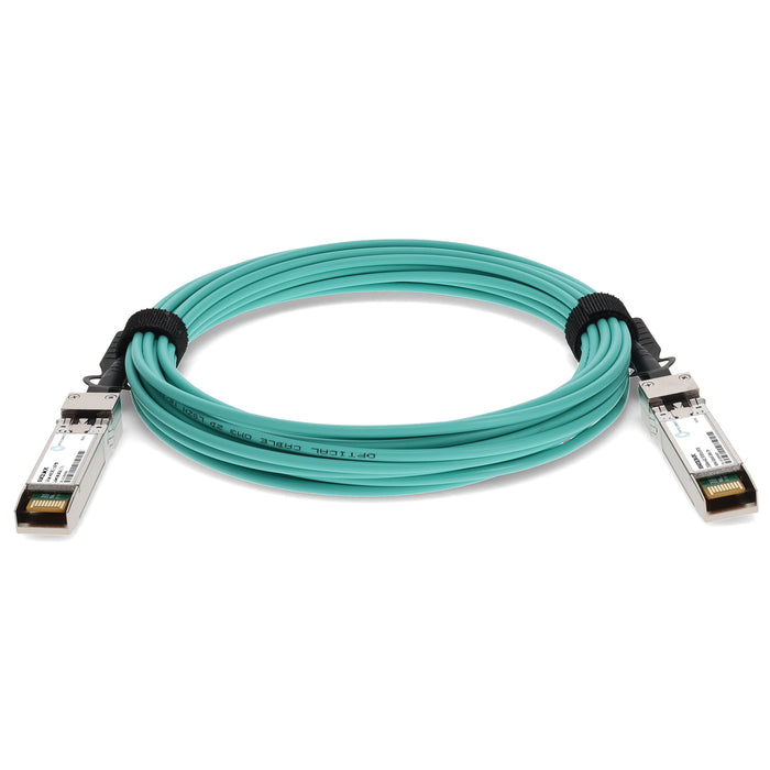 Intel XXVAOCBL3M Compatible TAA Compliant 25GBase-AOC SFP28 to SFP28 Active Optical Cable (850nm, MMF, 3m)